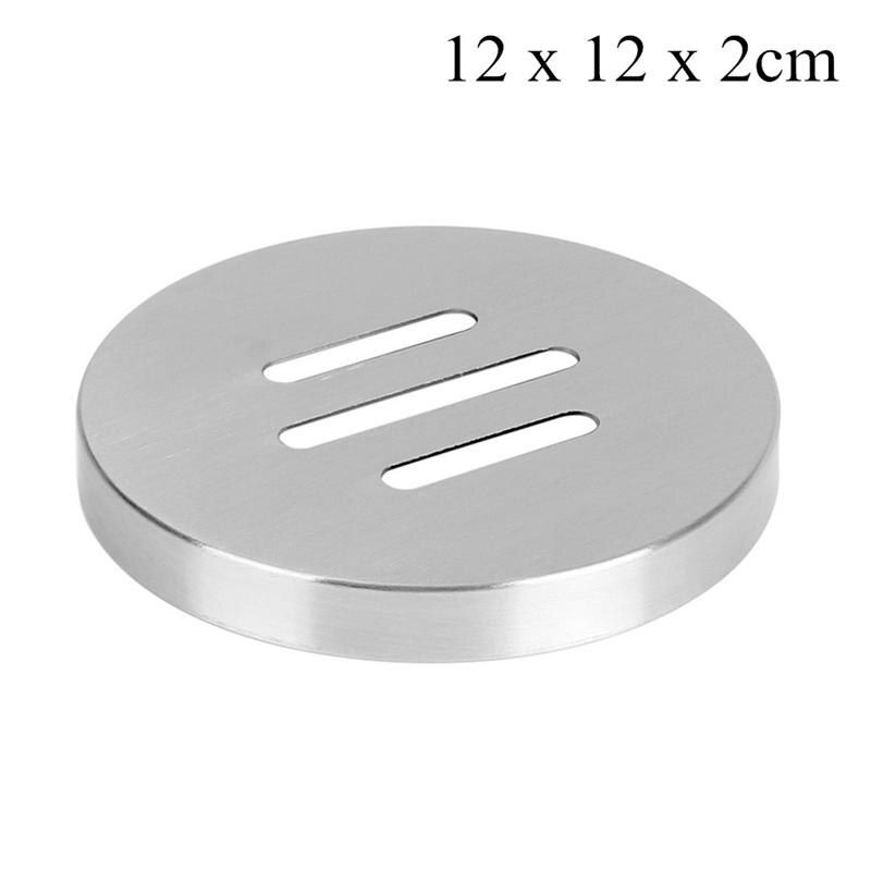 Vliegende Schotel Zeepbakje Rvs Zeep Houder Voor Badkamer En Douche Zeep Houder Double Layer Aftappen Zeepkist: J