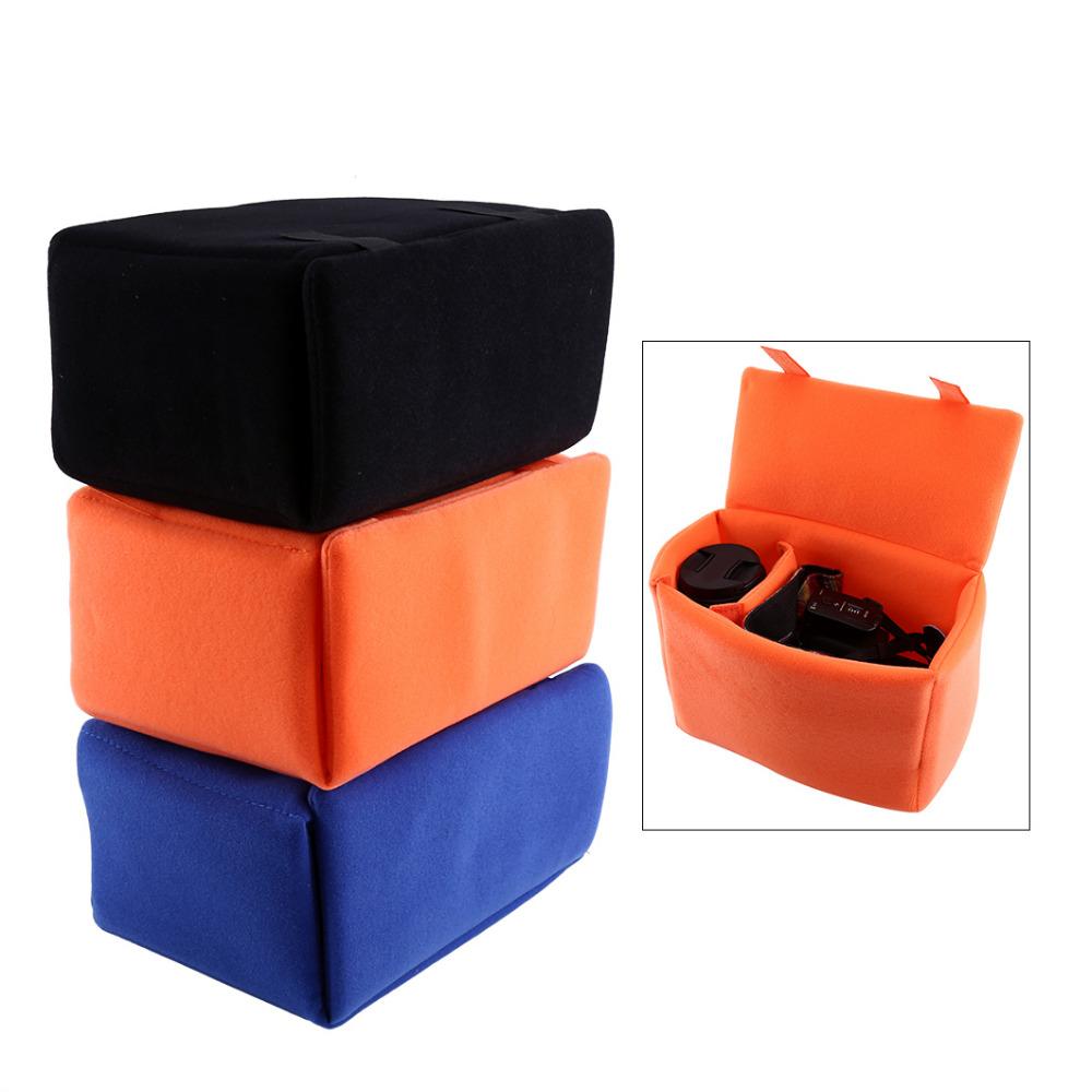 Draagbare Slr Camera Insert Bag Inner Partition Padded Protector Tas Voor Dslr Slr Camera Tas