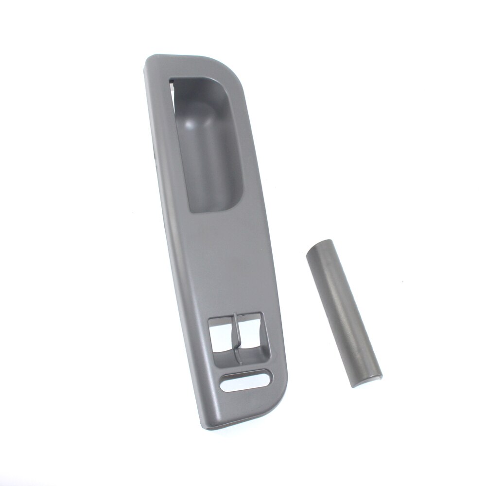 Panel frontal izquierdo para coche, Panel de Control de ventanilla eléctrica, bisel embellecedor de potencia con barra lateral para Golf 4 Passat 1998-2005, 2 puertas, negro/gris: gray