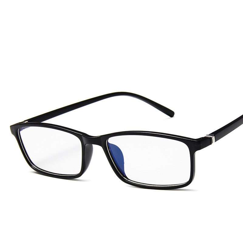 Lille stel kvinder briller briller stel transparent farve firkantet brille stel plus uv blå film