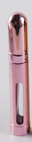 1PCS 12ml 6 Kleuren Mini Draagbare Reizen Navulbare Parfum Verstuiver Fles Parfum Fles Voor Spray Scent Pomp Behuizing fles: Roze