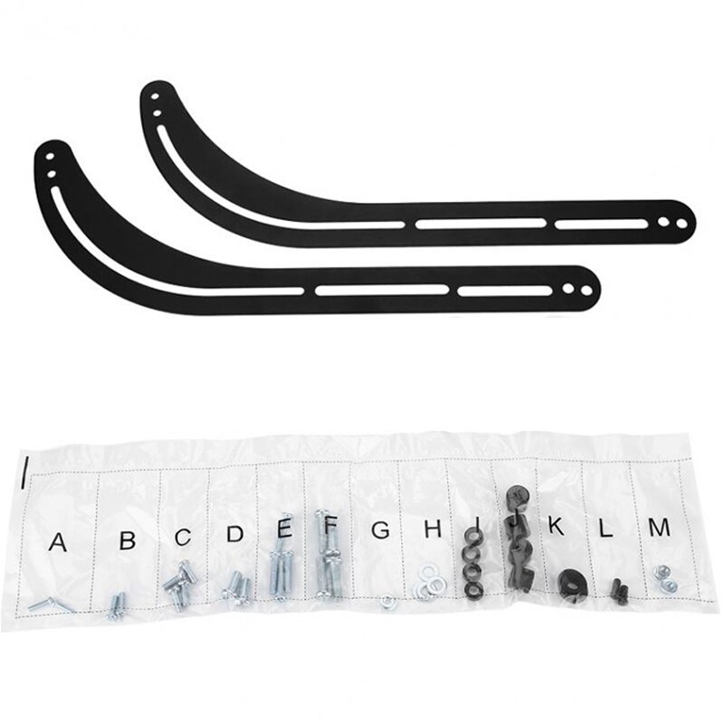 Barre de son universelle haut-parleur TV support de montage barre de son support de montage haut-parleur pour montage au-dessus ou sous les moniteurs TV/ordinateur