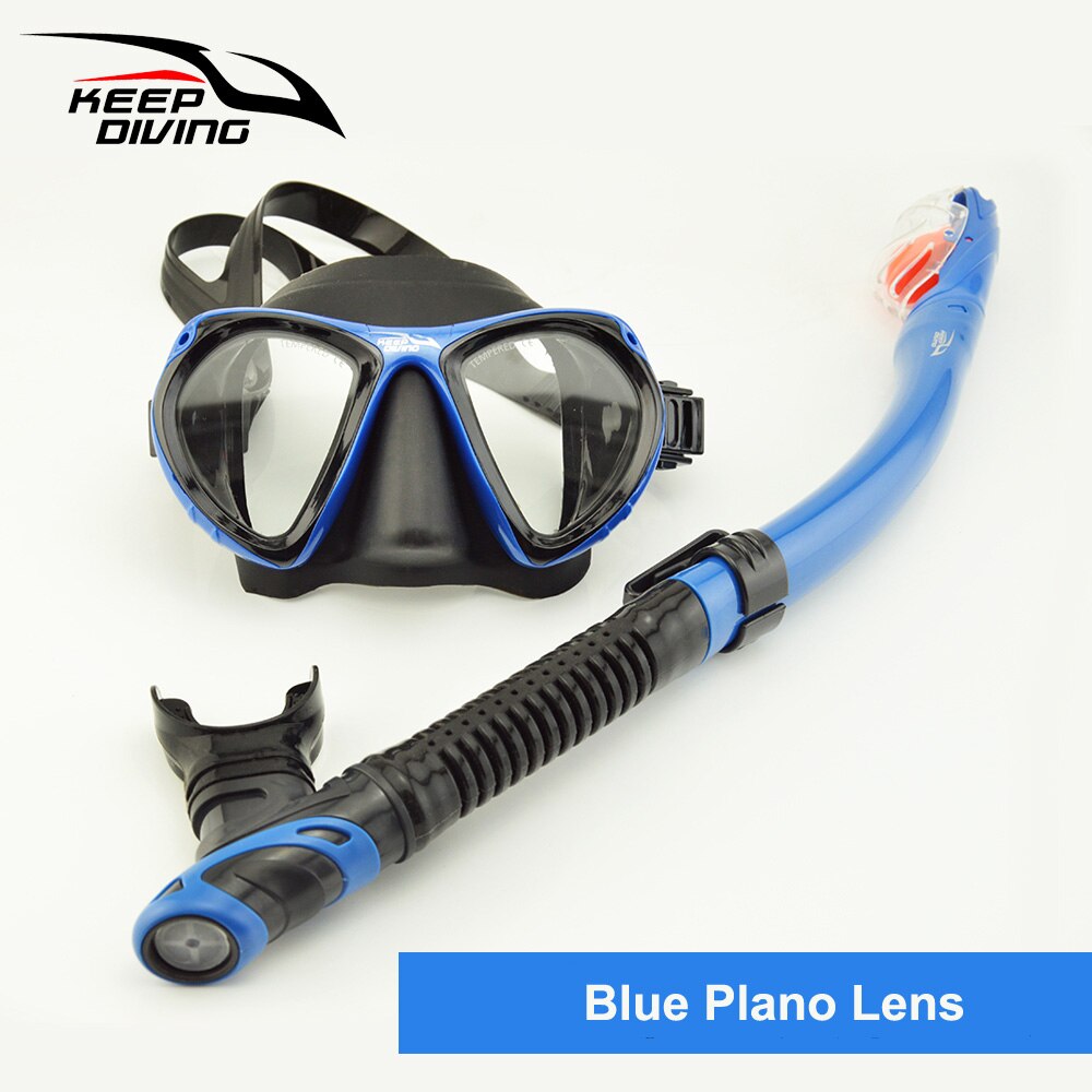 Ensemble de masque complet et pliable, Tube respirant, léger pour plongée sous-marine, apnée, lunettes de natation revêtues