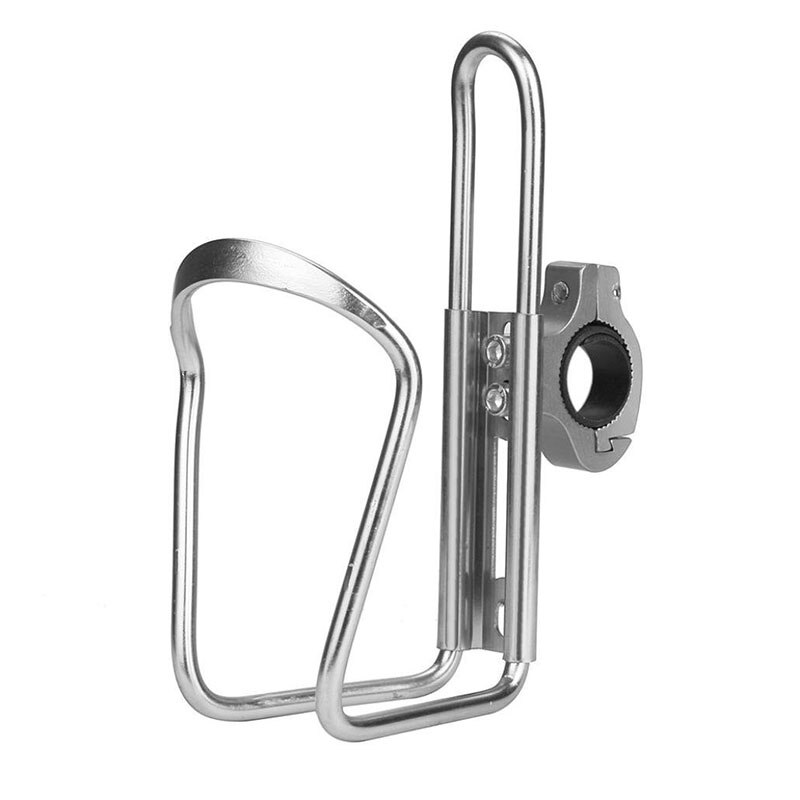 Soporte de copa de agua de aluminio para Xiaomi Mijia M365 M365Pro Scooter Eléctrico Ninebot ES1 ES2 ES4 botella de bicicleta Dualtron: Gris claro