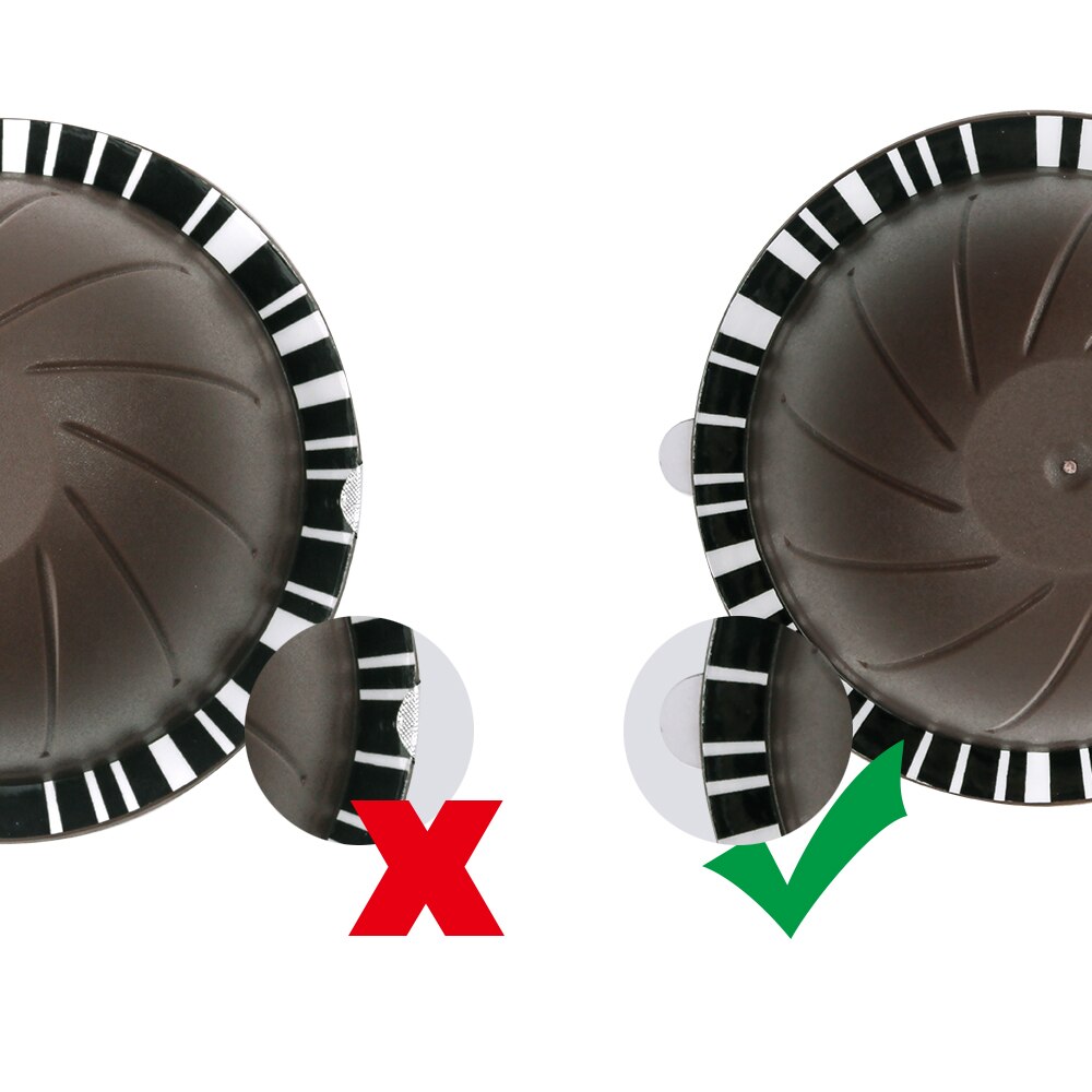 Stainless Steel Refillable Reusable Coffee Pod Set for Espresso Compatible for Nespresso Vertuo Capsule Pod Vertuoline GCA1 70ml