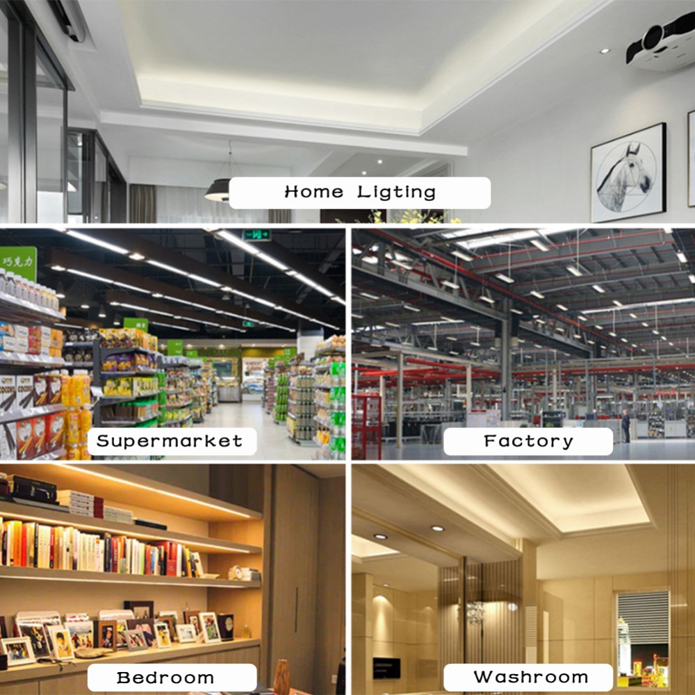 LED T5 Integrated Tube Fluorescent T8 Light 300MM 600MM 1FT 2FT Wall Lamp Lampada 6W 10W Ampoule Warm Cold White 110V 220V