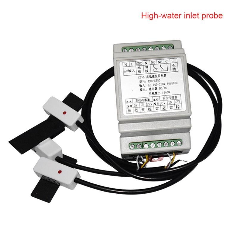 1Set High Low Liquid Level Intelligent Controller Automatic Water Level Detector