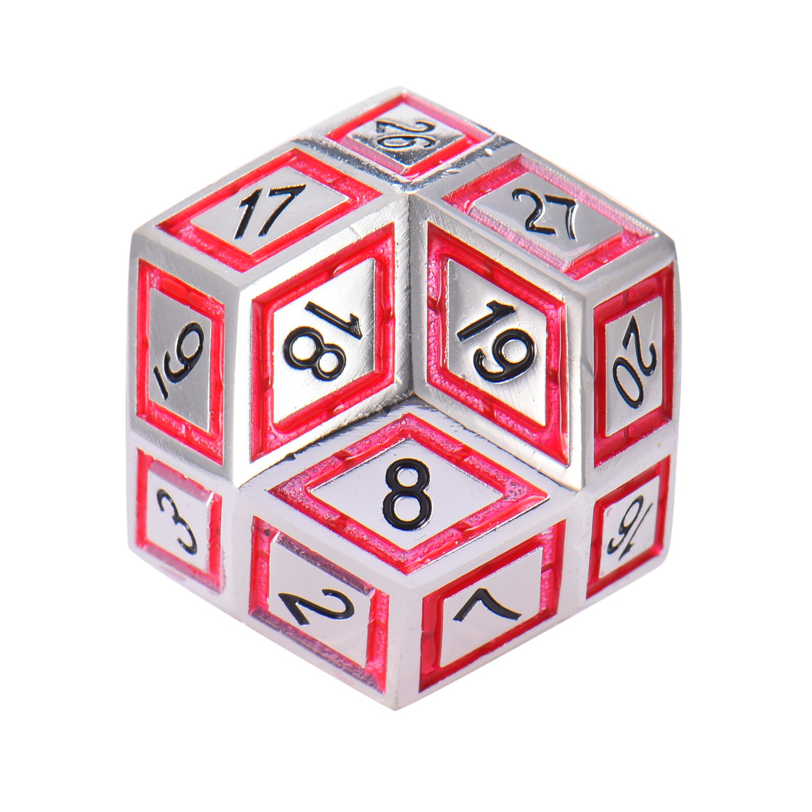 30-Side Metalen Dobbelstenen Tafelblad Spel Spelen Board Games