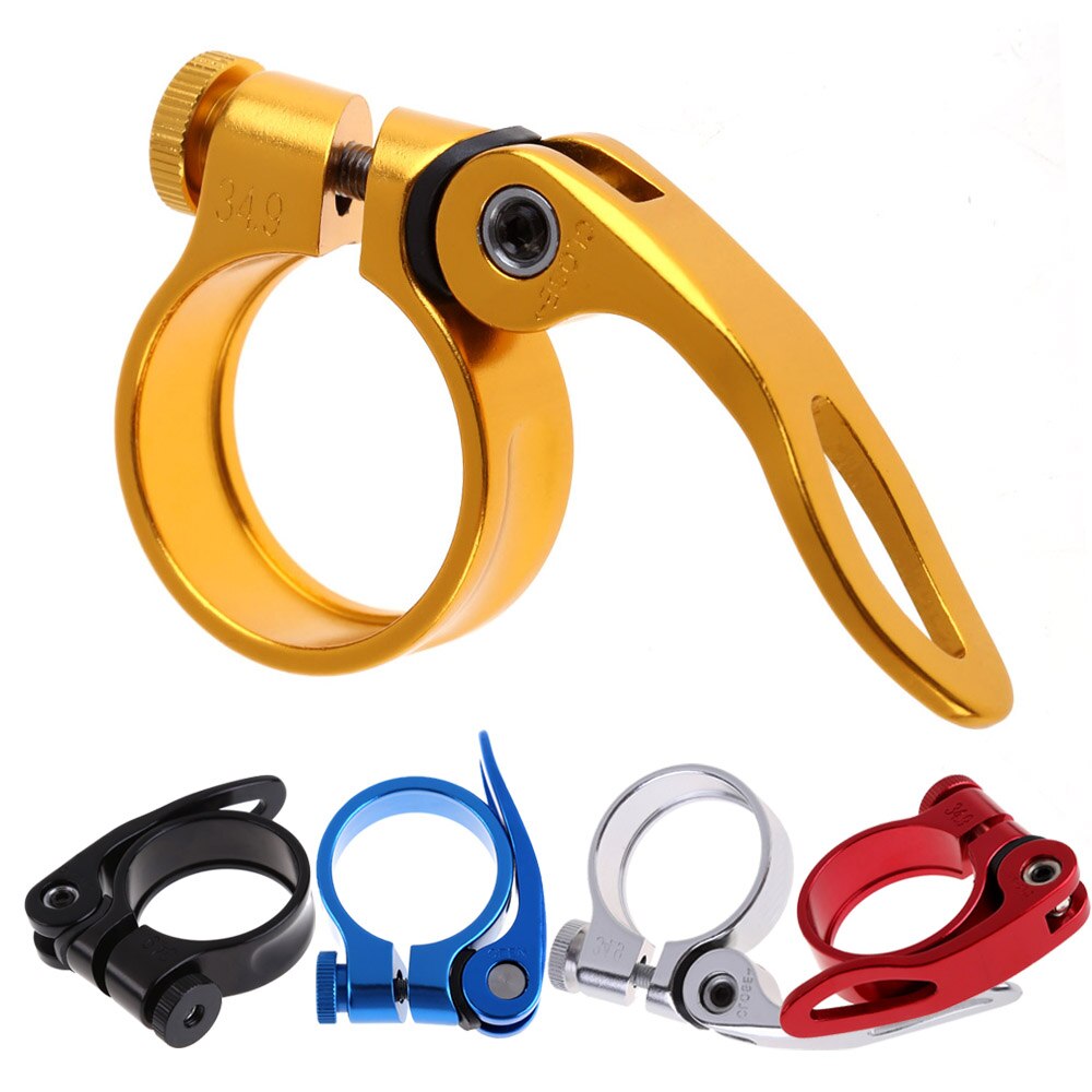 34.9Mm Mtb Zadel Zadelpen Clip Quick Release Bike Zadelklem Bmx Racefiets Fiets Zadelpen Clip Fietsen accessoires