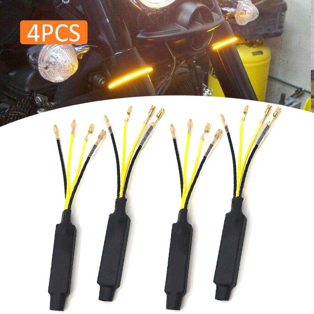 Kinstecks 4 STKS 25W 8Ohm LED Belasting Weerstanden LED Richtingaanwijzer Weerstand Flasher Adapter Flash Fix Fout voor LED Richtingaanwijzers LED Kentekenplaatverlichting DRL-Geel Zwart Kinstecks 4 STKS 25W 8Ohm LED Belasting Weerstanden LED Richtingaanwijzer Weerstand Flasher Adapter Flash Fix Fout voor LED Richtingaanwijzers LED Kentekenplaatverlichting DRL-Geel Zwart