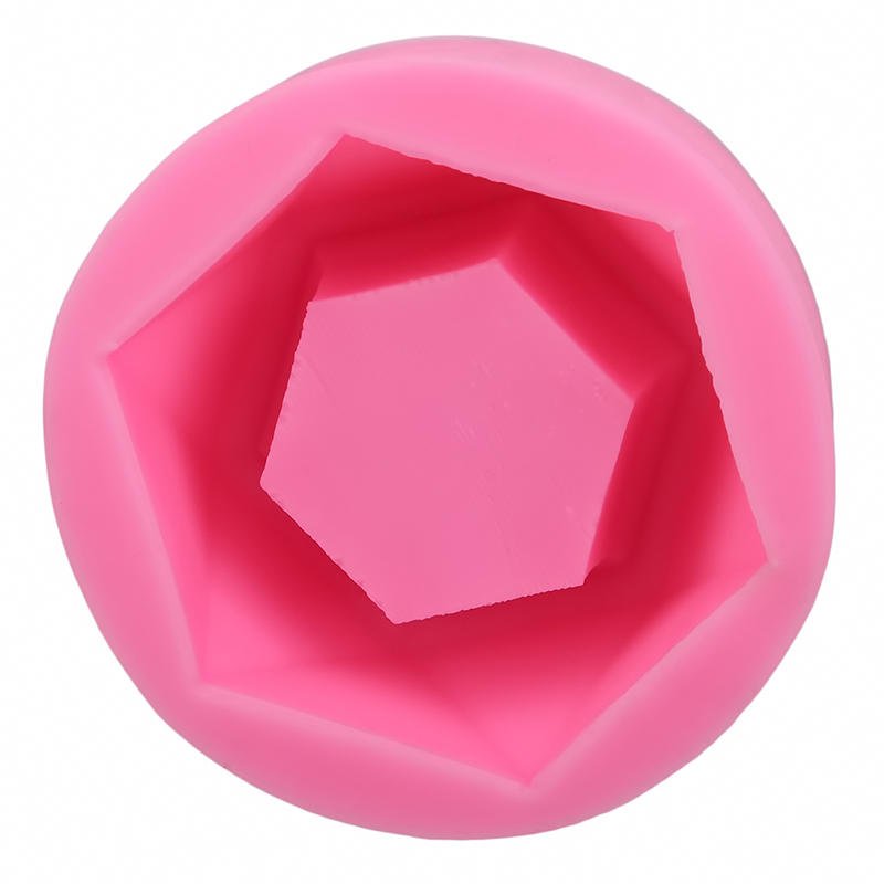 DIY Cement Planter Pot Mould Succulent Plants Making Concrete Silicone Mold 3D Flowerpot Aromatherapy Plaster Candlestick