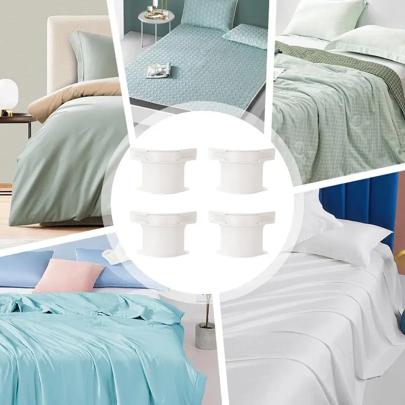 Sangles de pinces pour drap d'angle de lit, sangles de matelas robustes pour toutes les tailles de draps, supports de draps antidérapants, draps de lit sécurisés,
