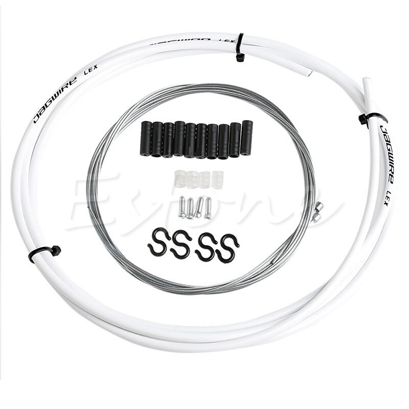 2.5m Bike Bicycle Front Rear Inner Outer Wire Brake Gear Shifter Cable Housing Kit