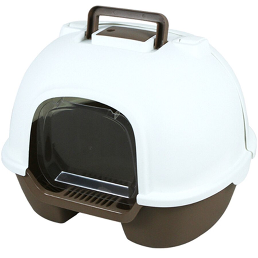Animal de compagnie moderne grande litière chat fermé coin toilette auto nettoyage Kit de formation produits bac à sable Arenero Gato chat casseroles BY50MS
