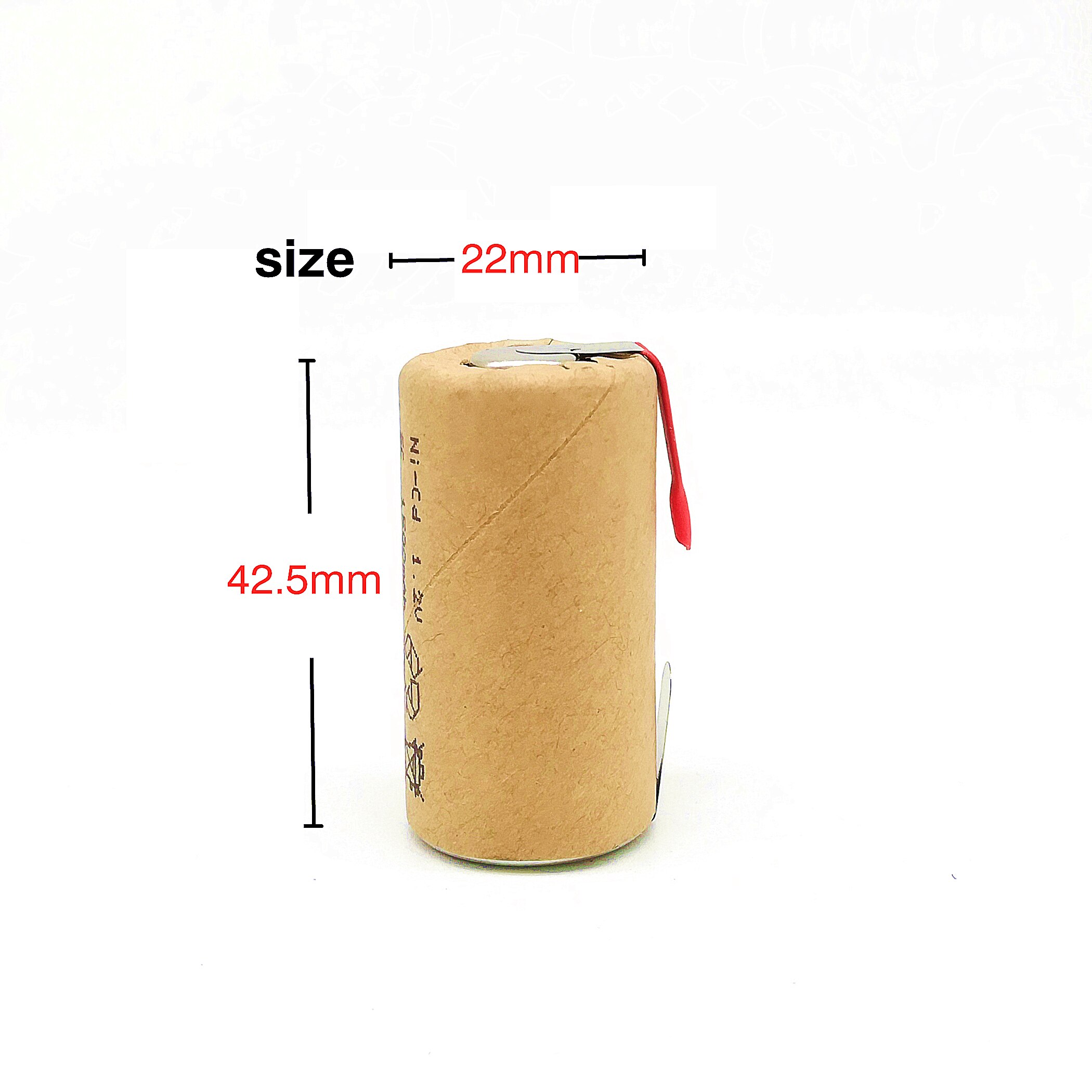 3/4/8/10/12/15//24 battery rechargeable battery SC 1.2v battery 1500mah+ guide for/LED or power tools