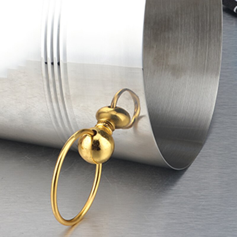 Stainless Steel Wine Ice Bucket Chiller Golden Wine Bottle Cooler Champagne Beer Chiller Ice Barrel Silver Gold Whiskey Rack wit