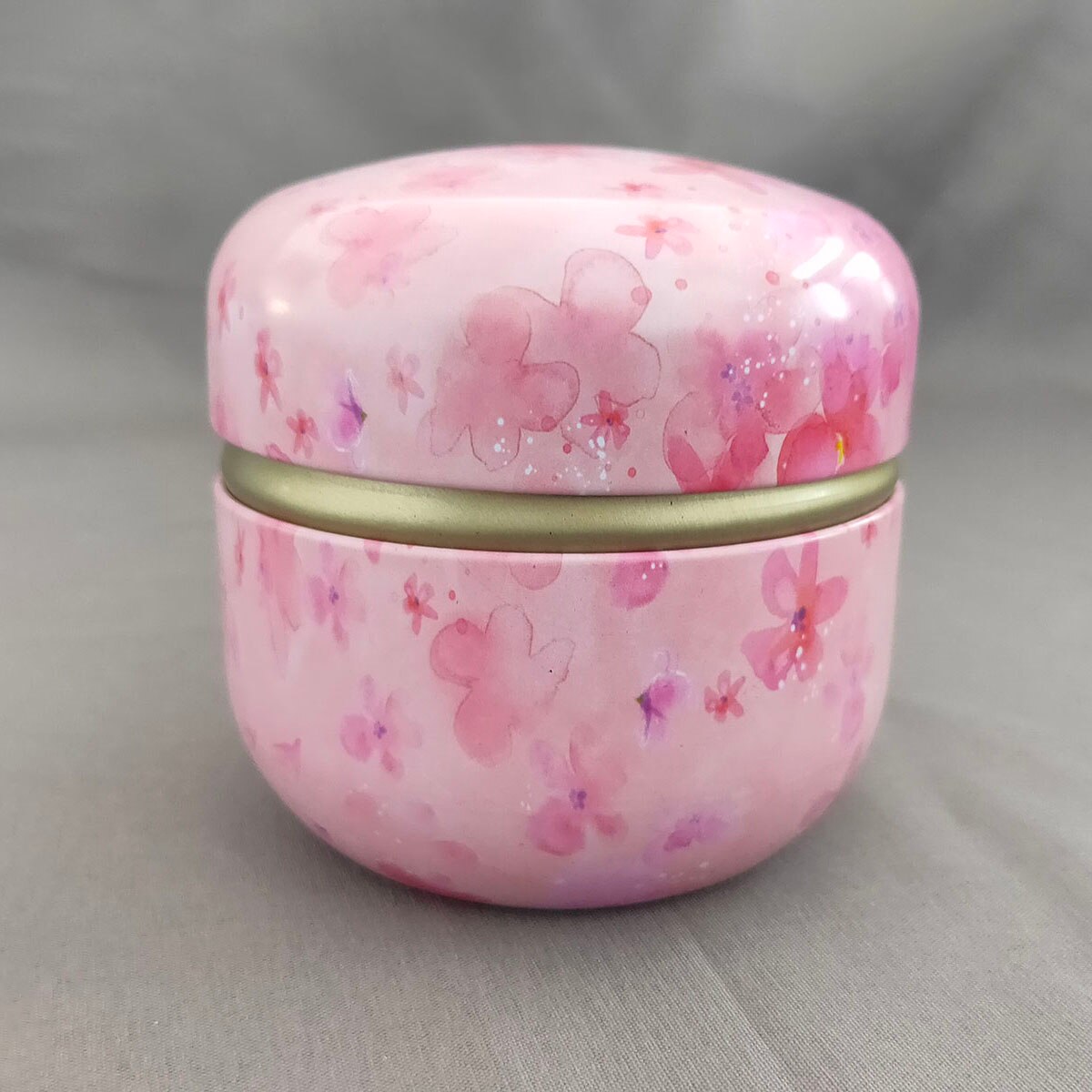 Mini Tea Storage Containers Tea Coffee Tins Flowers Pattern Food Storage Box for Herb Candy Chocolate Sugar Spices Candle