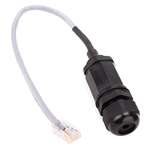 Luotettava  m20 ethernet lan  rj45 vedenpitävä liitin kierretty parikaapelit