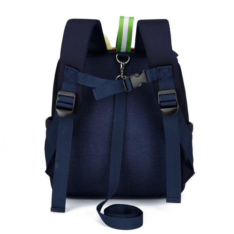Cartoon kindertassen voor peuters en kleuters, rugzak met dinosaurusprint, kleur duroy, schattige bij, anti-verloren schooltas voor baby's