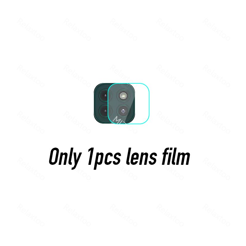 Voor Moto G9 Spelen Glazen 2in1 Camera Lens Protector Voor Motorola Moto G 9 Spelen 9G Motog9 Plus G9play gehard Glas Veiligheid Film: only lens film / for moto g9 plus