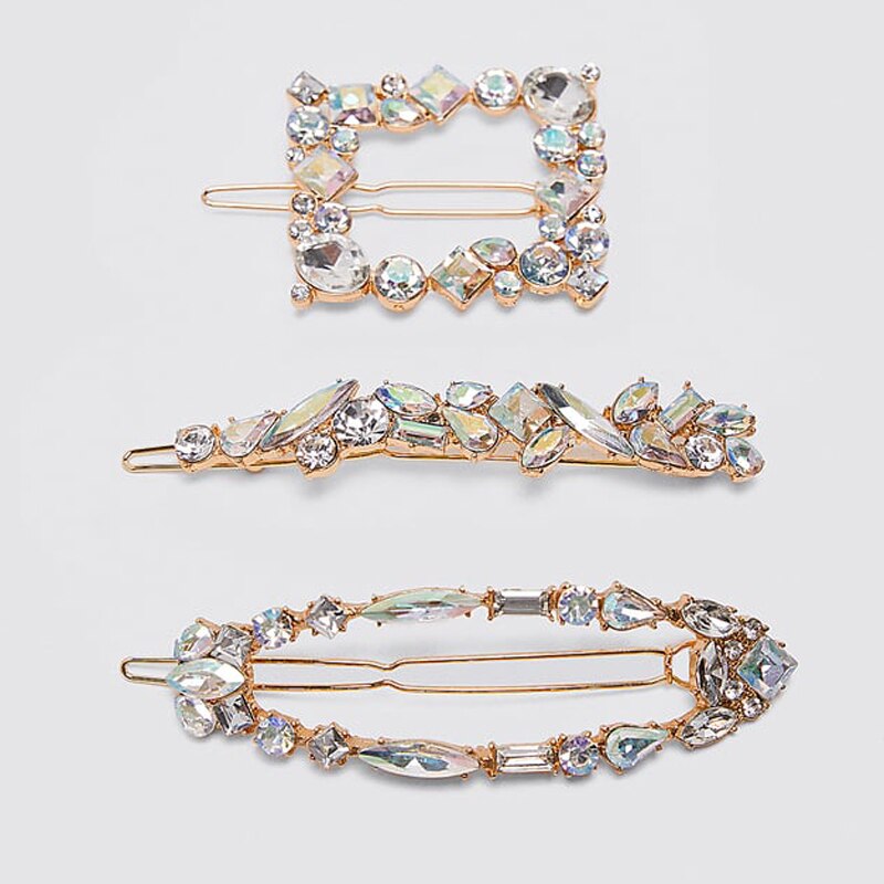 Ztech ZA Simulated Pearl Hair Clip Set Baroque Hair Accessories Wedding Party Girl Women Hairwear Hair Bobby Pins: H2034