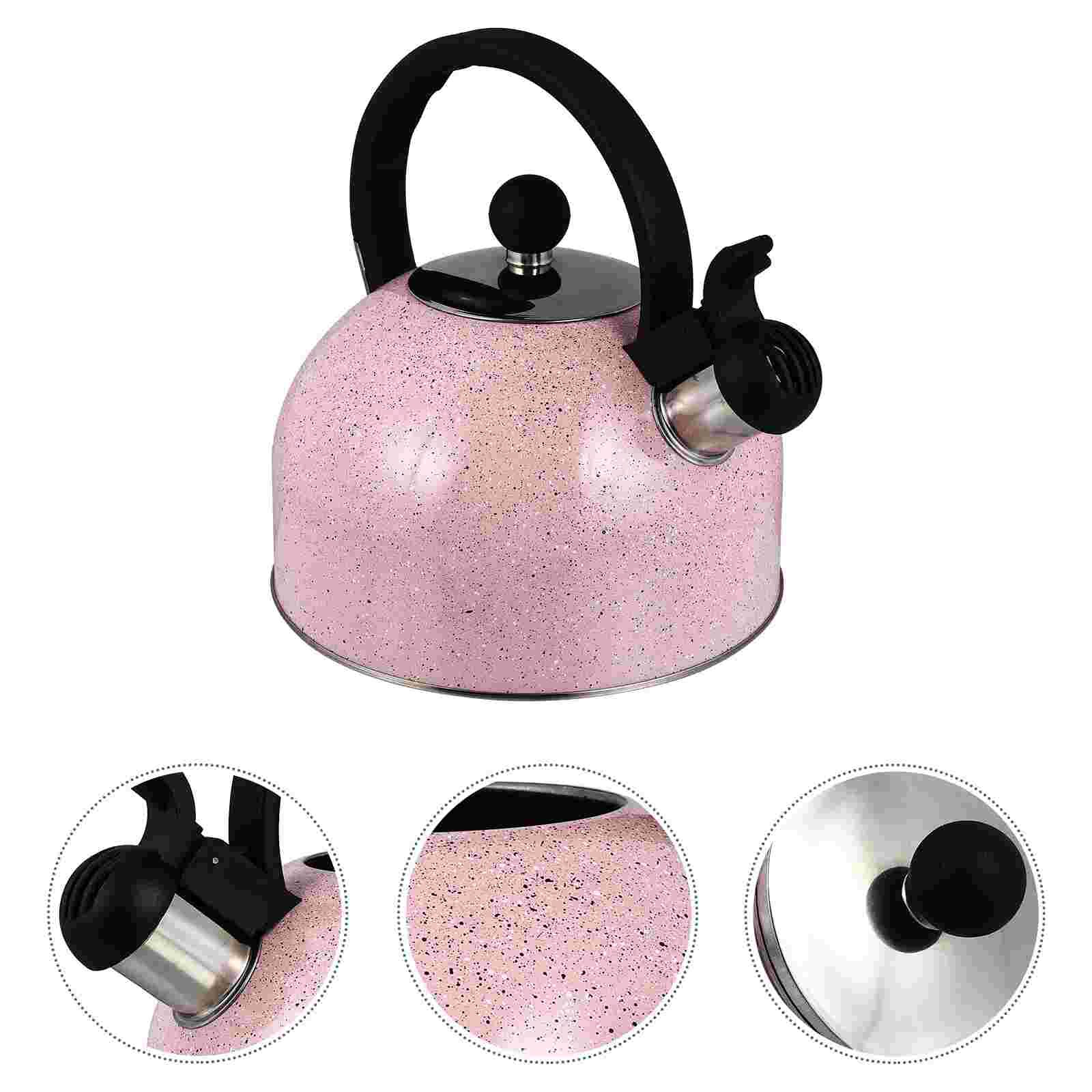 1pc Whistling Tea Kettle Whistle Pot Practical Sounding Kettle Kitchen Gadget )