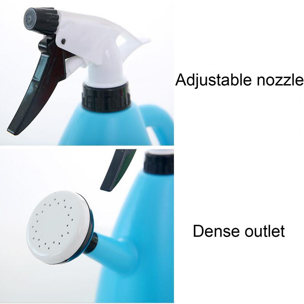 Watering Can Adjustable Rotating Nozzle PP Multifunctional Gardening Sprayer for Home
