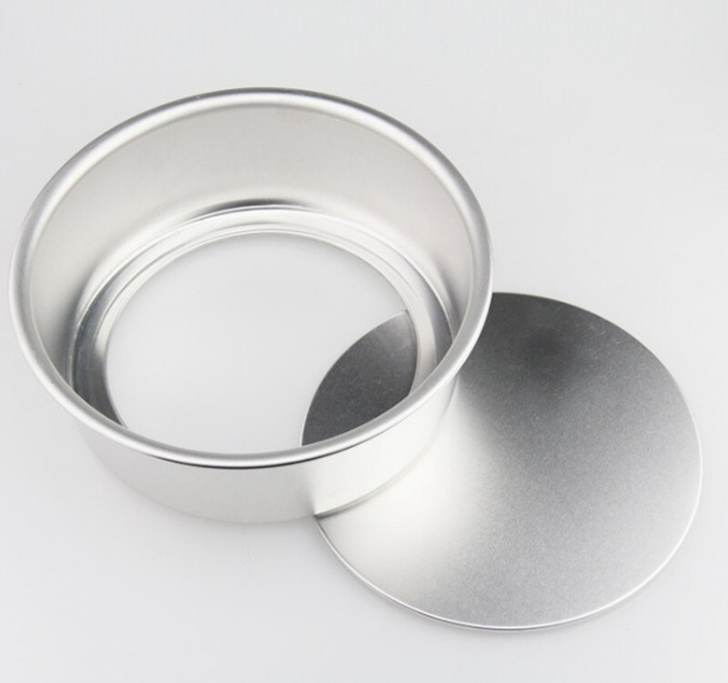 4/6/8 Inch Round Cake Baking Mould Pan Tin Mold Tray Pastry Cake Decorating Tool Aluminum Alloy Round Kitchen Baking Pastry Tool: 4 inch Type B