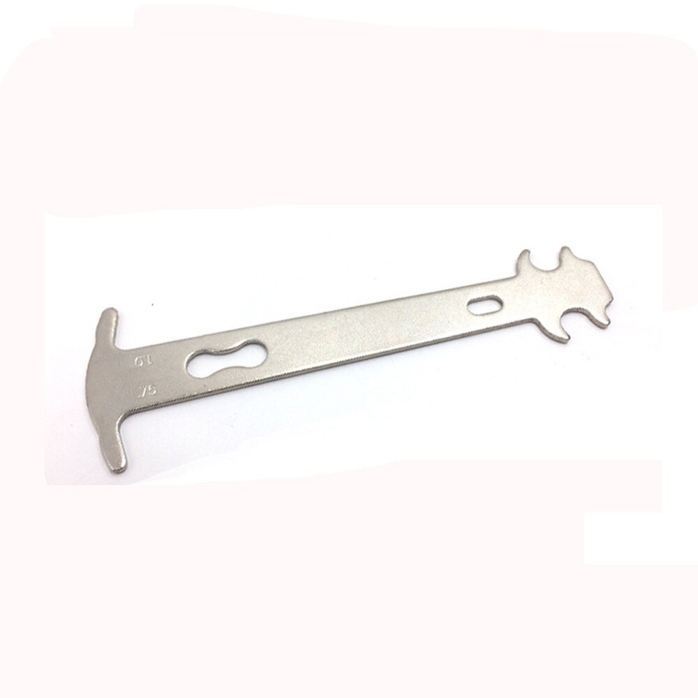 1pc cykel kedja slitage indikator bergsväg mtb cykel checker kit multifunktionella tillbehör reparationsverktyg: Default Title