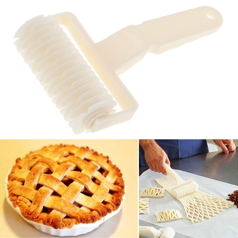 Grote Pie Pizza Cookie Cutter Pastry Plastic Bakken Tools Embossing Deeg Roller Bakvormen Rooster Cutter Craft Keuken Gadgets