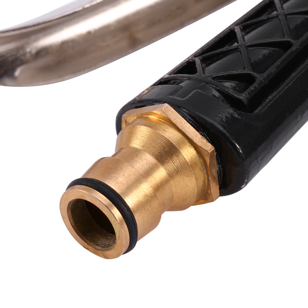 Metalen slangsproeier hoge druk tuin auto autowas waterpistool sproeier verstelbare koperen slang sproeikop pistool gereedschap