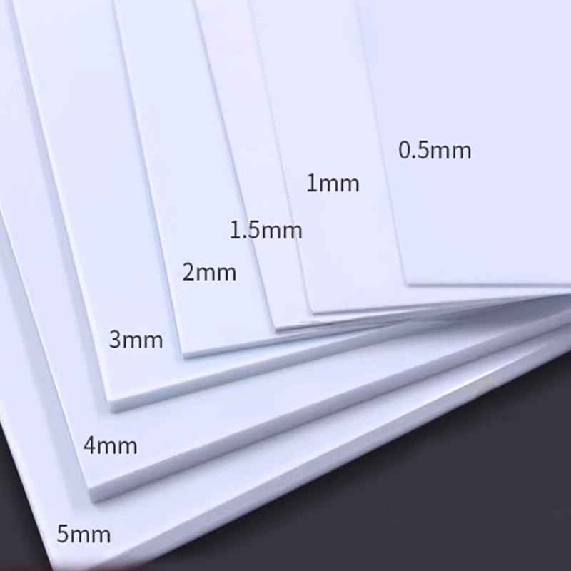 2 stks ABS Plastic Plaat Styreen Vel ABS Board voor Modelbouw Modellering Craft Supplies Architectuur Materiaal Bouwpakket