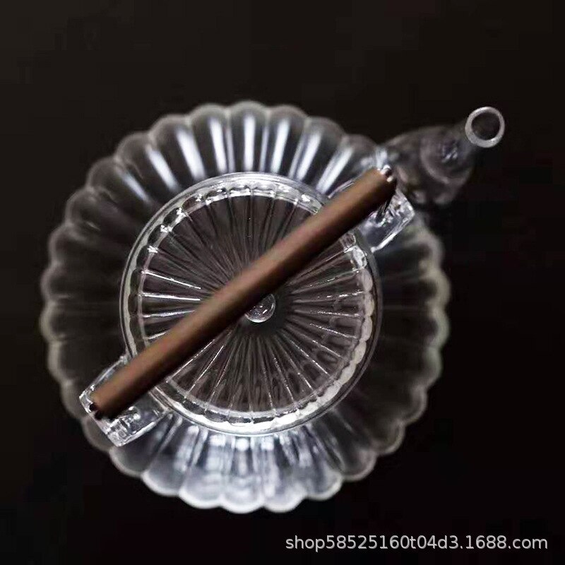 Holding pot heat-resistant glass teapot crane head chrysanthemum pattern soup boiling kung fu tea set tea ceremony copper handle