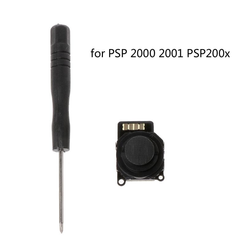 Vervangen 3D Analoge Joystick Stick Button Met Schroevendraaier Voor Psp 2000 2001 200X G6DD