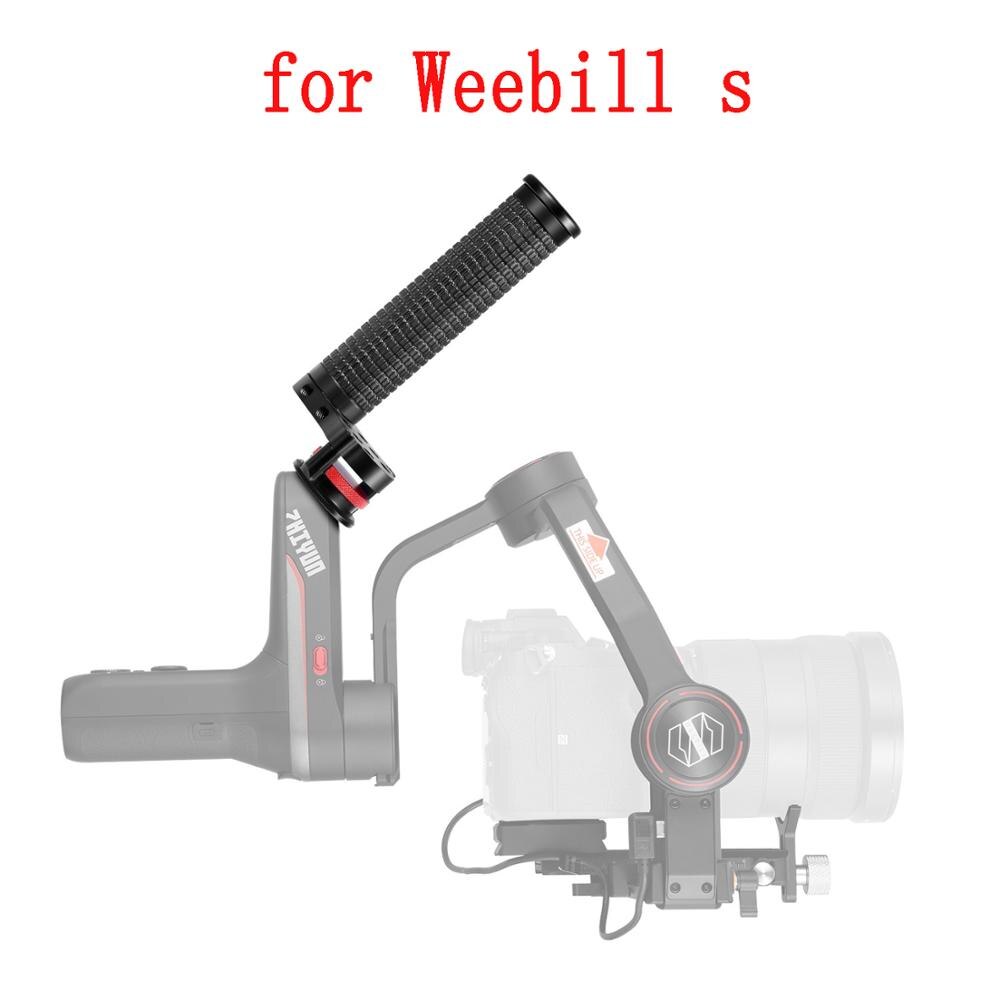 Eachshot wb-greb håndgreb med 1/4 skruehuller gimbal tilbehør til zhiyun weebill lab weebill s: For weebill s