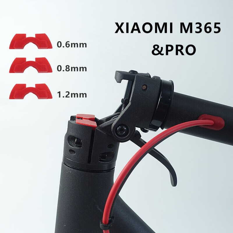 Til xiaomi scooter  m365/ pro tilbehør kombinationssæt krog skærmbeslag beskyttelsesstrimmel dæmpning