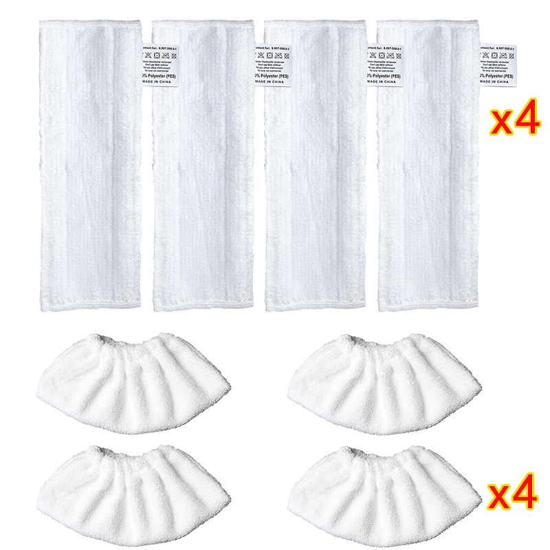 Mop Doek voor Karcher Easyfix SC2 SC3 SC4 SC5 Stoomreiniger Microvezel Vloerreiniging Pad mop doek Stoomreiniger Accessoires: Bruin