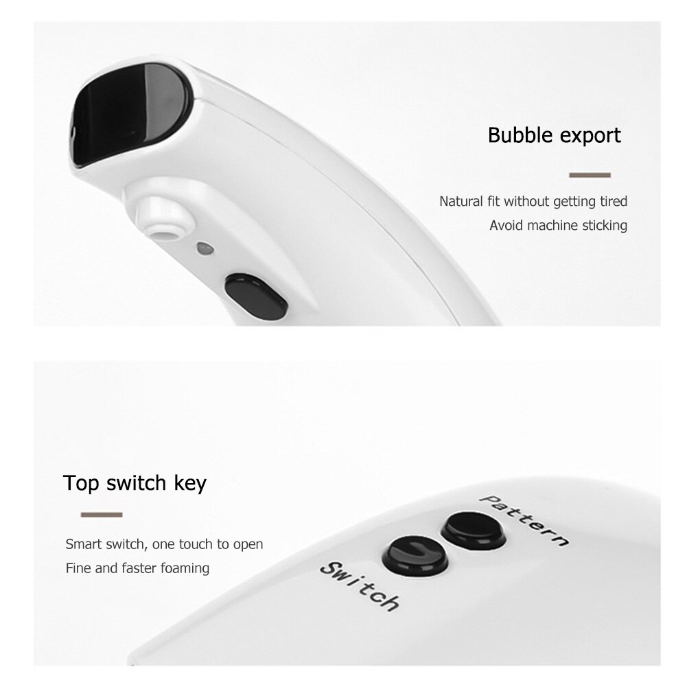 Foam Soap Dispenser Auto Touchless Infrared Sensor Liquid Hand Washing Machine for Household Bathroom Hotel Soap Supplies