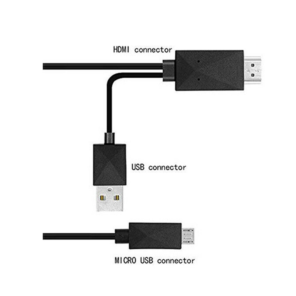 Universal Android Phone MHL Micro USB to HDMI 1080P HD TV Cable Adapter