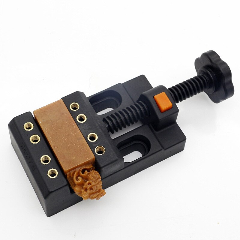 Mini Bench Vice Muliti-Funcational Table Vice Carving Bench Clamp Drill Press Flat Vice Portable _WK