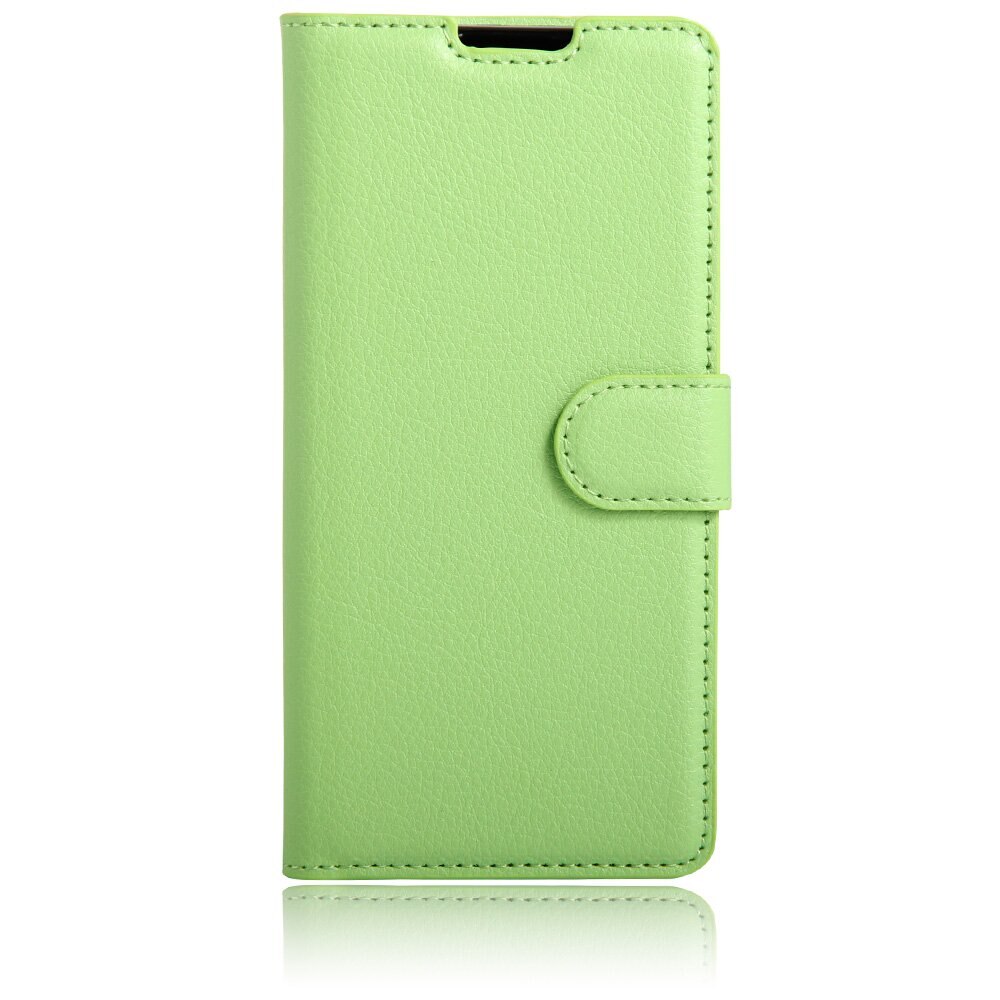 Étui portefeuille en cuir PU pour Alcatel 1, 5.0 pouces, avec porte-cartes, pour Alcatel 1 5033D 5033 5033A 5033Y 5033X: Green