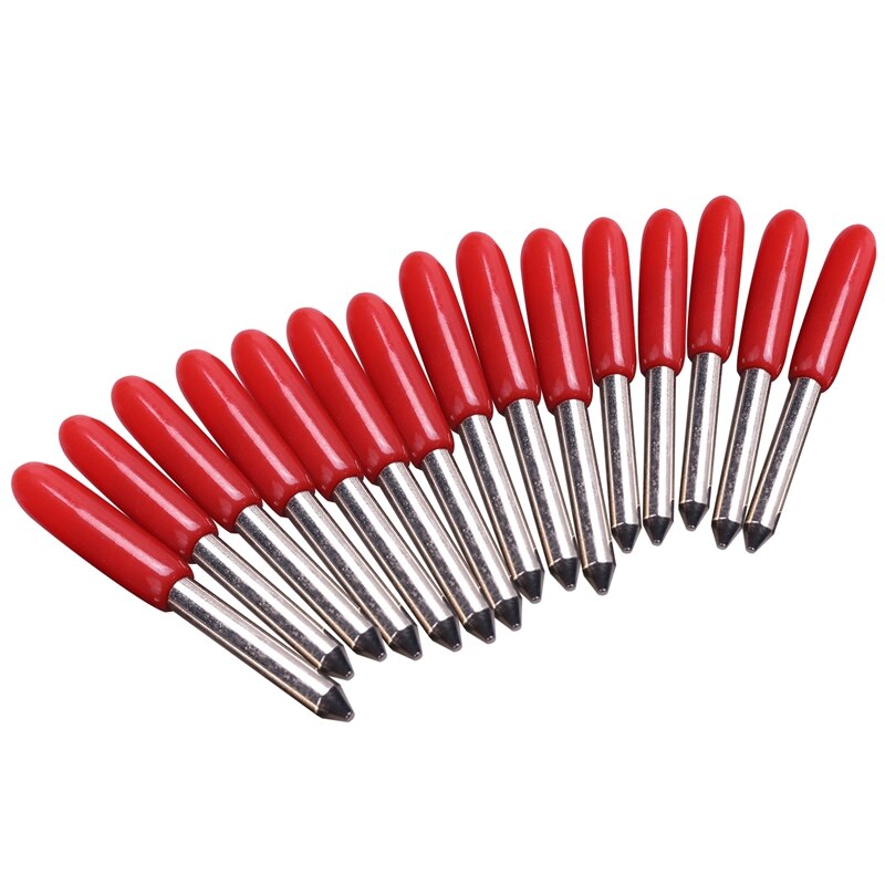 45Pcs 30 45 60 Degree Roland Cutting Plotter Cutter Knife Blades Offset Refine Rabbit Redsail Cutter Plotter Cutting Blades