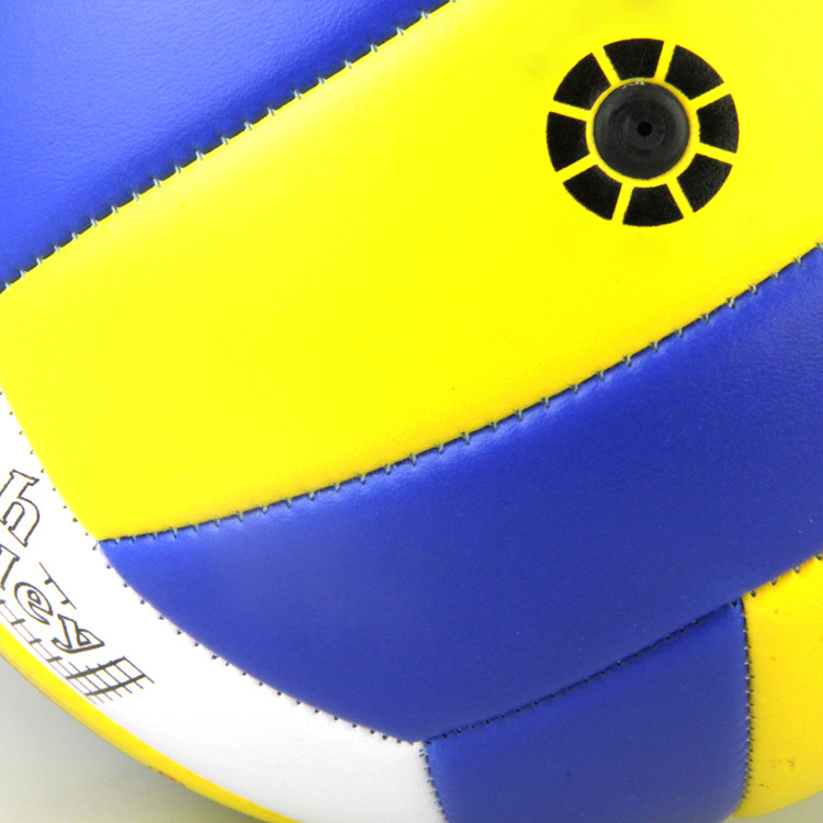 Ballon De Volleyball Plage WANDGU - Taille Officielle 5, Imperméable, Toucher Doux, Avec Pompe à Main