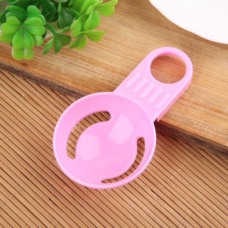 Séparateur d'oeufs en plastique jaune blanc criblage maison cuisine Chef salle à manger Gadget de cuisson traitement des oeufs distributeur d'oeufs