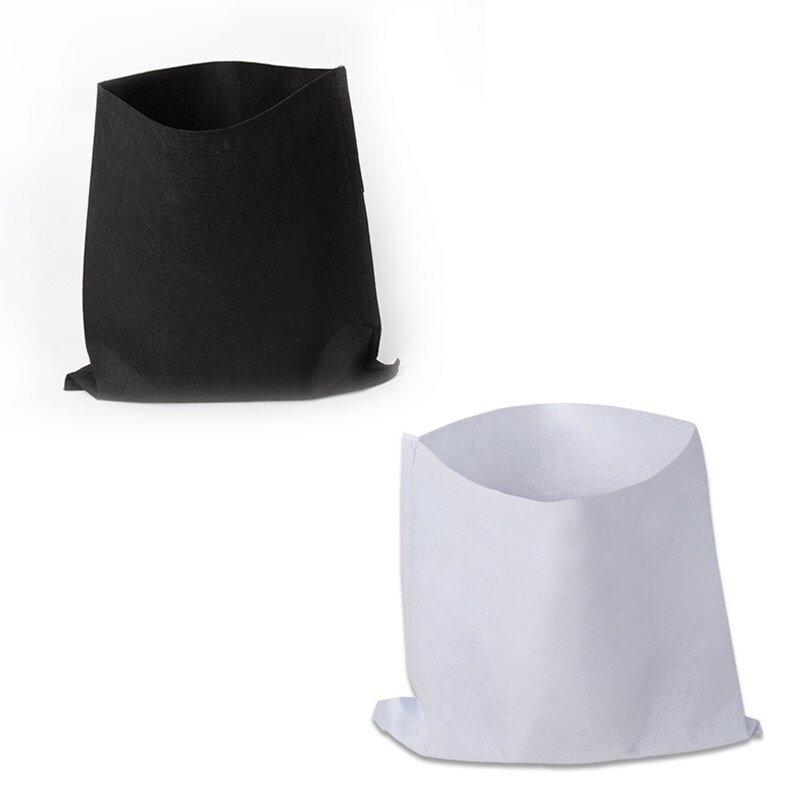 Plant Groeien Zakken Ademend Non-woven Beluchting Stof Potten 5Pcs Bloempot Voeding Tas Zaailing Zak