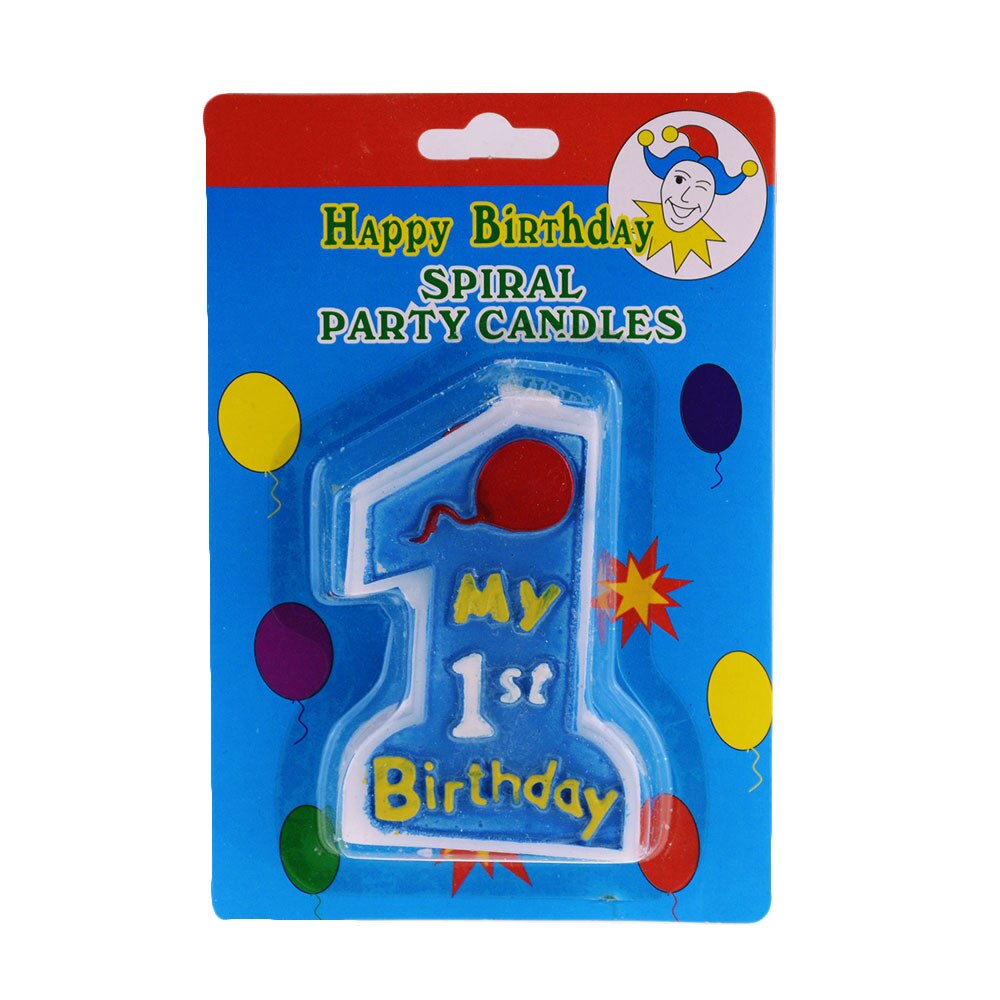 Number Birthday Candles 1 2 3 4 5 6 7 8 9 0 Gold Sliver Kids Birthday Candles for Cake Party Supplies Decoration Cake Candles