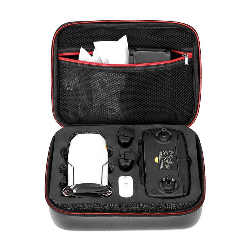 Beskyttende opbevaringspose pu vandtæt betræk bæretaske til dji mavic mini drone fjernbetjening tilbehør