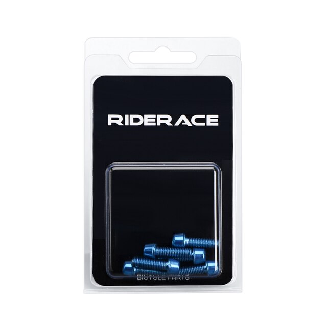 Fahrrad lenker schrauben m5 18mm 6 teile/satz titan plattiert bunt edelstahl für mtb road bike stiel riser schrauben schrauben