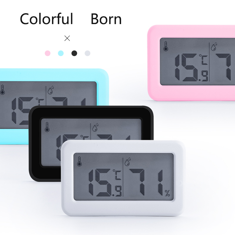 PANDUN ultra-dunne eenvoudige elektronische digitale thermometer en hygrometer babykamer home thermometer indoor droge hygrometer