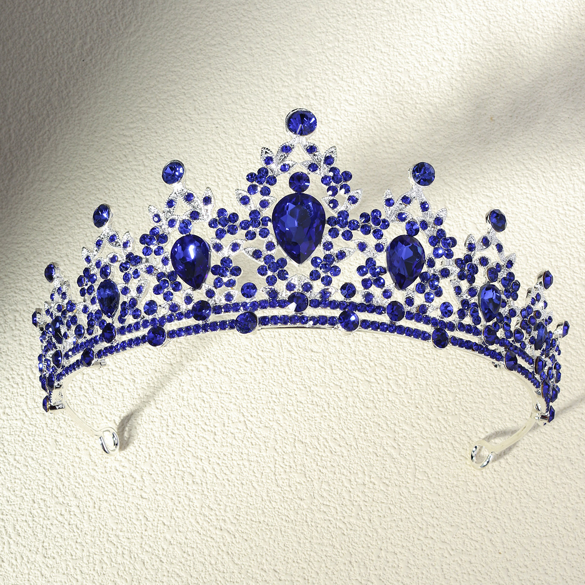 Mode Zwart Kristal Haar Kroon Voor Vrouwen Prom Gouden Kleur Tiara 'S En Kronen Haaraccessoires Bruids Haar Sieraden